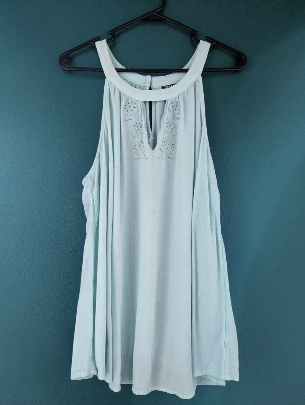 Torrid Mint Green Sleeveless Halter Top